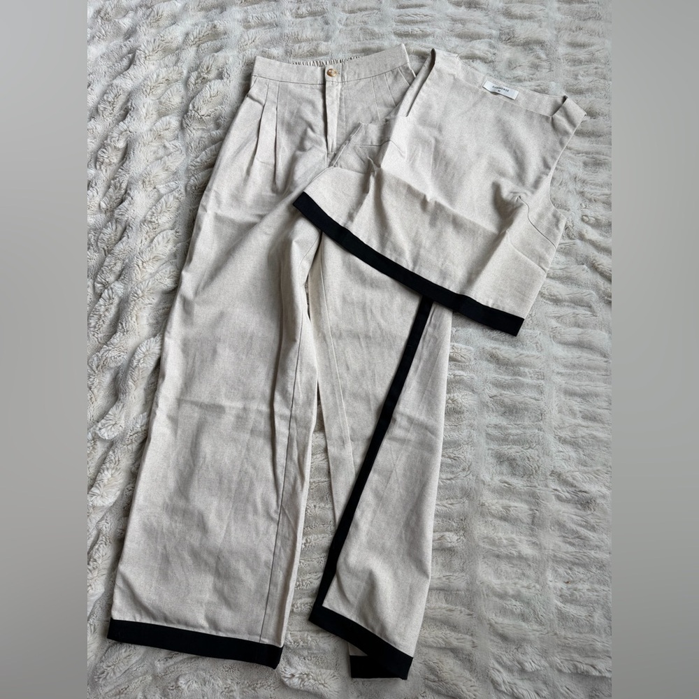 Commense Apricot and Black Matching Resort Wear Size XS